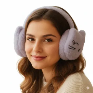 Soft Plush Winter Earmuffs - Cute & Cozy Ear Warmers