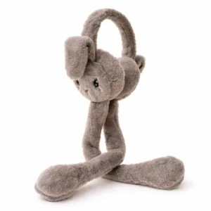 Plush Bunny Earmuffs for Winter | Ultra Soft Cute Rabbit Ear Muff | Adjustable & Lightweight Winter Ear Warmer for Girls, Women & Kids